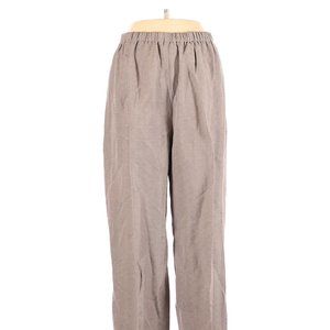 Eileen Fisher Silk Pants in Gray